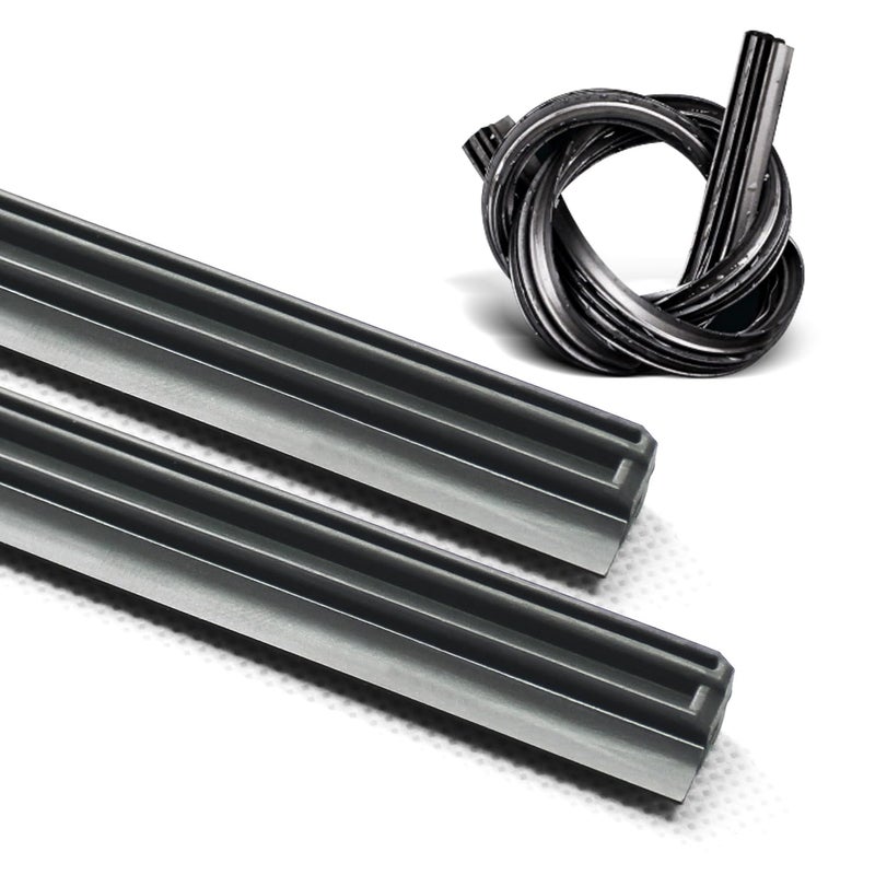 ASLAM Wiper Blade Refills 26"+18" for 2010-2014 Honda Insight and 2015-2018 Nissan Murano Original Mitsuba Hybrid Windshield Wipers(1 Pair) - Image 1